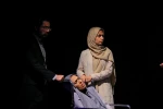 اجرای نمایش خانوم ۱۸ لغایت ۲۸ اسفند ماه ۹۴ پلاتو ماه فرهنگسرای جوان قم 9