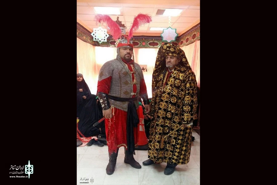 خطبه خوانی حضرت زینب (س)  در قم اجرا شد 2