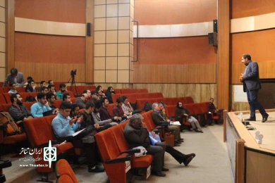 گزارش تصویری برگزاری اولین ورکشاپ تئاتر خیابانی و محیطی استان قم