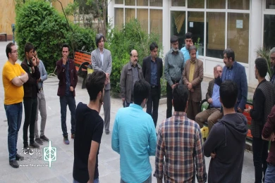 گزارش تصویری برگزاری اولین ورکشاپ تئاتر خیابانی و محیطی استان قم