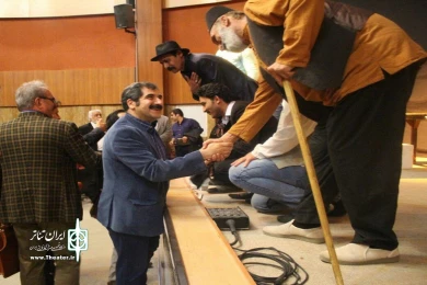 گزارش تصویری برگزاری اولین ورکشاپ تئاتر خیابانی و محیطی استان قم