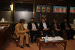 حضور مهندس حسینی کاشانی در دفتر انجمن هنرهای نمایشی استان قم 3