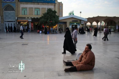 گزارش تصویری نمایش خیابانی «نان و نمک»