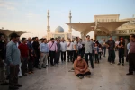 گزارش تصویری نمایش خیابانی «نان و نمک»