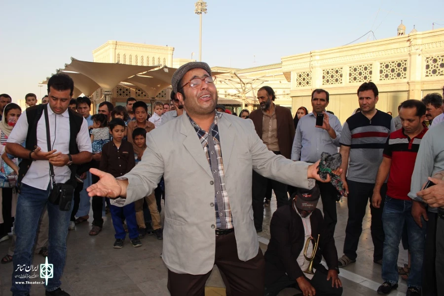 گزارش تصویری نمایش خیابانی«عکاس»