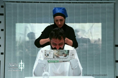 گزارش تصویری سرگیجه های یک ذهن مقطع