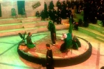 گشایش سکوی تالار مرکزی شهر با اجرای مجالس تعزیه  4