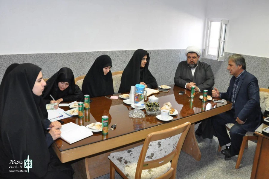 همکاری انجمن هنرهای نمایشی با هیئت دانشجویی دانشگاه حضرت معصومه سلام الله آغاز شد 3