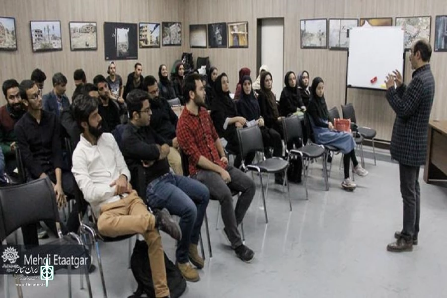 فیلم نمایش «هم هوایی» در نخستین عصرانه تئاتر حوزه هنری قم اکران ‌شد 3