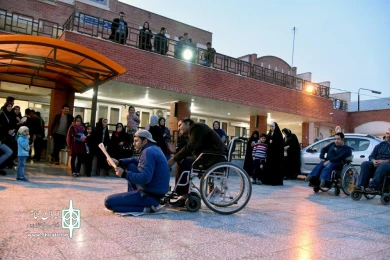 گزارش تصویری نمایش خیابانی«نگاهم کن»