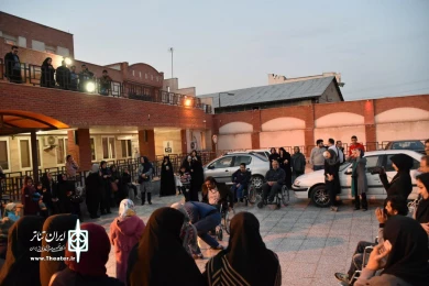 گزارش تصویری نمایش خیابانی«نگاهم کن»