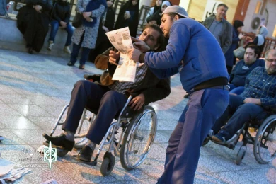 گزارش تصویری نمایش خیابانی«نگاهم کن»