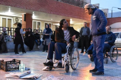 گزارش تصویری نمایش خیابانی«نگاهم کن»