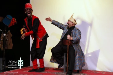 گزارش تصویری نمایش «سلطان و سیاه»