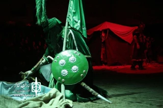 عزاداری سرور و سالار شهیدان در تالار مرکزی قم