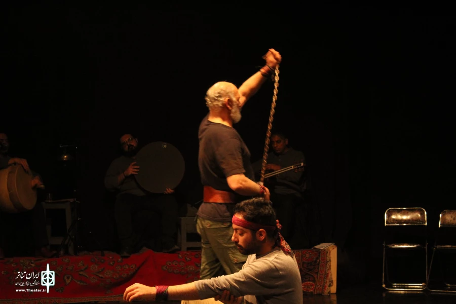 نمایش " داروگیر پهلوان " در قم به روی صحنه رفت 3