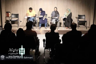 همایش نمایشنامه‌خوانی انقلاب اسلامی در حوزه هنری قم برگزارشد 7