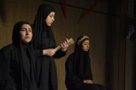 نمایش : در سایه سار سوگ سکوت
کارگردان : مریم حیدری / عکاس : زهره خانی