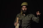 نمایش : تیربار چوبی /
کارگردان : مصطفی رضوانی / عکاس : زهره خانی