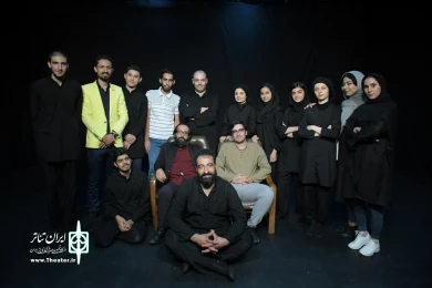 نمایش : بمانی رفتی ، بمانی رفته ای /
کارگردان : محمدرضا شاهمردی / عکاس : زهره خانی