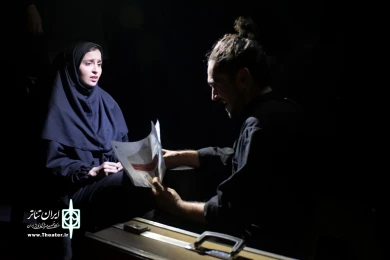 نمایش : اشک خدا /
کارگردان : مرضیه بنی علی / عکاس : زهره خانی