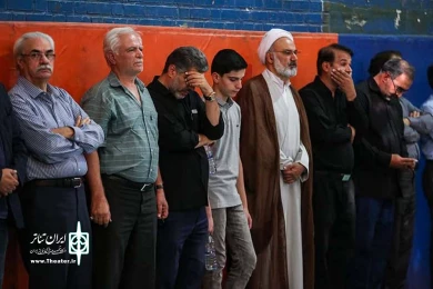 مراسم تشییع پیکر استاد حاج علی تفضلیان در قم