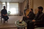 پیام استاندارو نماینده مردم قم به خانواده هنرمند فقید حاج علی تفضلیان تقدیم شد 2