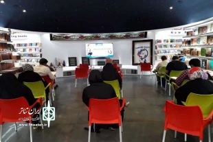 پنجمین آزمون مسابقه ی "کتابخوان " توسط انجمن هنرهای نمایشی استان قم و فروشگاه دنیای کتاب برگزارشد 3
