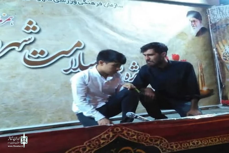 نمایش " دیدار " به کارگردانی احمد موسوی در قم به اجرا درآمد 2
