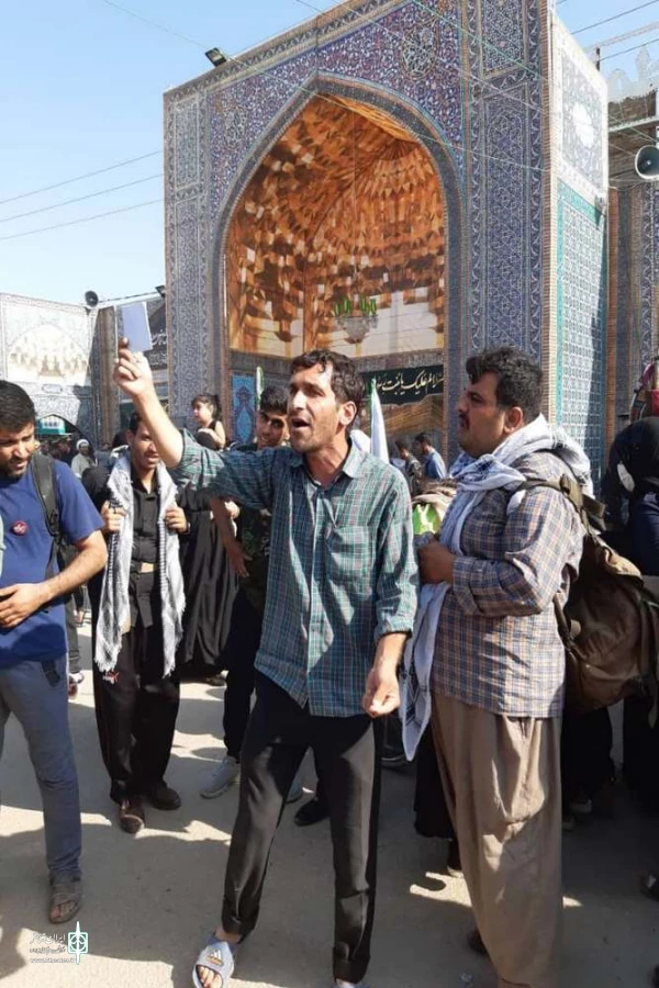 دو نمایش " آخرین معرکه " و " مسیر اشتباهی " در مسیر زائران در پیاده روی اربعین اجراشد 2