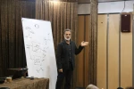 اولین جلسه ورکشاپ نشانه شناسی در تئاتر در قم برگزار شد 2