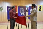 افتتاحیه نمایشگاه گزیده ای از پوسترهای تئاتر ایران/ رونمایی از پوسترهای بیست و یکمین جشنواره استانی تئاتر قم/اهدای گواهینامه های هنرجویان انجمن هنرهای نمایشی استان قم / 11 آبان 98
