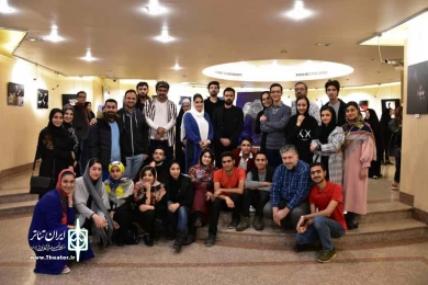 آئین گشایش نمایشگاه نخستین مسابقه عکس تئاتر استان قم / 16 آبام 98/نگارخانه شهید آوینی