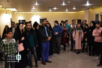 آئین گشایش نمایشگاه نخستین مسابقه عکس تئاتر استان قم / 16 آبام 98/نگارخانه شهید آوینی