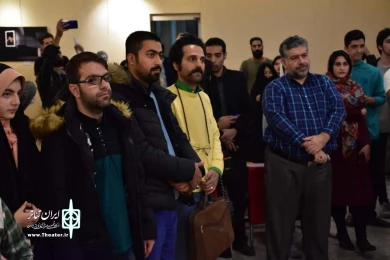 آئین گشایش نمایشگاه نخستین مسابقه عکس تئاتر استان قم / 16 آبام 98/نگارخانه شهید آوینی