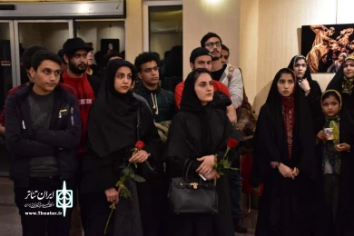 آئین گشایش نمایشگاه نخستین مسابقه عکس تئاتر استان قم / 16 آبام 98/نگارخانه شهید آوینی