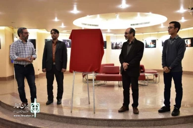 آئین گشایش نمایشگاه نخستین مسابقه عکس تئاتر استان قم / 16 آبام 98/نگارخانه شهید آوینی