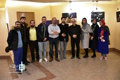آئین گشایش نمایشگاه نخستین مسابقه عکس تئاتر استان قم / 16 آبام 98/نگارخانه شهید آوینی