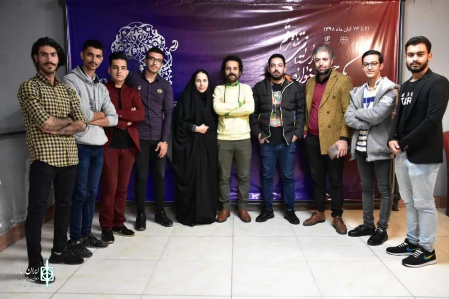 مراسم افتتاحیه بیست و یکمین جشنواره استانی تئاتر قم/20 آبان 98 / خانه نمایش