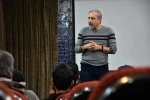 ورکشاپهای تخصصی بیست و یکمین جشنواره استانی تئاتر قم /آبان 98/باحضور دکتر علی عباسی .سعید رضوانی .دکترفرهادمهندس پور.محمدامیر یاراحمدی . کوروش نریمانی و حسین پارسایی