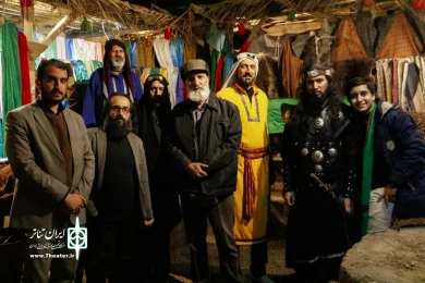نمایش " کوچه بنی هاشم " / کارگردان : هادی افضلی / اجرای عمومی / دی و بهمن 98