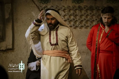 نمایش " کوچه بنی هاشم " / کارگردان : هادی افضلی / اجرای عمومی / دی و بهمن 98
