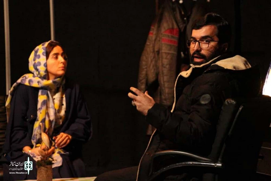 نمایش مشارکتی " دوئت " در قم اجرا شد. 2