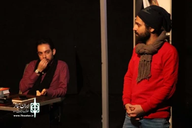 نمایش مشارکتی " دوئت " به کارگردانی محمدجواد طاهری / اجرای عمومی/دی و بهمن 98 / خانه نمایش قم