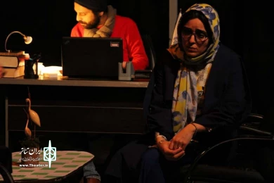نمایش مشارکتی " دوئت " به کارگردانی محمدجواد طاهری / اجرای عمومی/دی و بهمن 98 / خانه نمایش قم