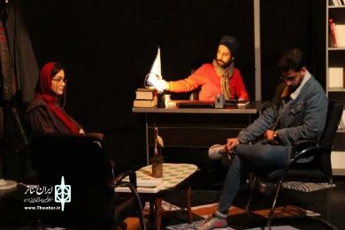 نمایش مشارکتی " دوئت " به کارگردانی محمدجواد طاهری / اجرای عمومی/دی و بهمن 98 / خانه نمایش قم