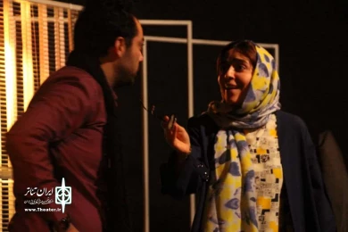 نمایش مشارکتی " دوئت " به کارگردانی محمدجواد طاهری / اجرای عمومی/دی و بهمن 98 / خانه نمایش قم