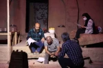 پشت صحنه تله تئاتر آخرین سوی چراغ / کارگردان : امیر حسین یاوری / شهریور 1399