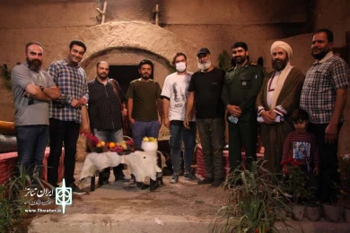 پشت صحنه تله تئاتر آخرین سوی چراغ / کارگردان : امیر حسین یاوری / شهریور 1399
