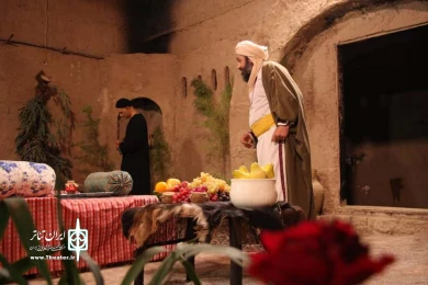 پشت صحنه تله تئاتر آخرین سوی چراغ / کارگردان : امیر حسین یاوری / شهریور 1399